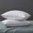 Goose Feather & Down Pillow – Plush Soft Bed Pillow with Quilted Cover, Medium Support, Breathable & Fluffable for Side/Back Sleepers(Set of 2)-418847837