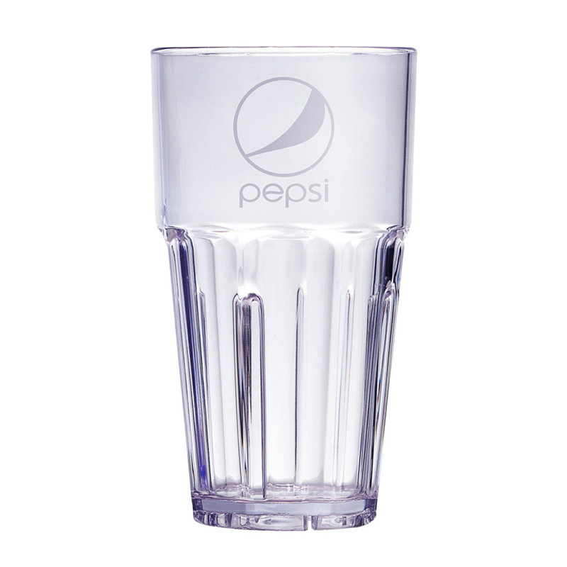 Bahama Pepsi Glassware, Pepsi By GET 9920-CP, 16