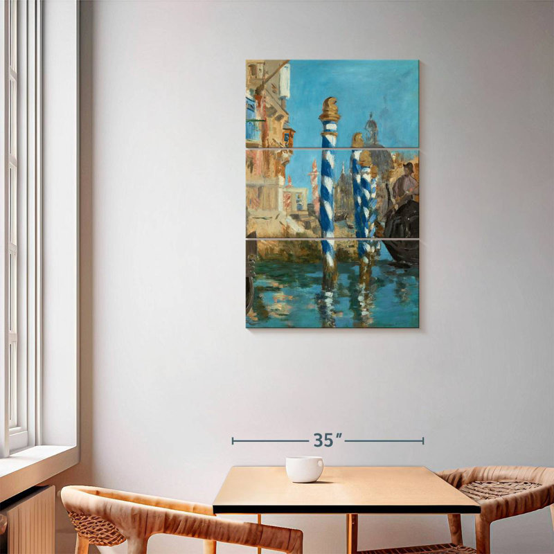 Nicci, le Grand Canal, 1874, H 57 po x l 36 po