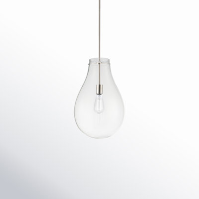 Marinette Single Light Glass Dimmable Pendant