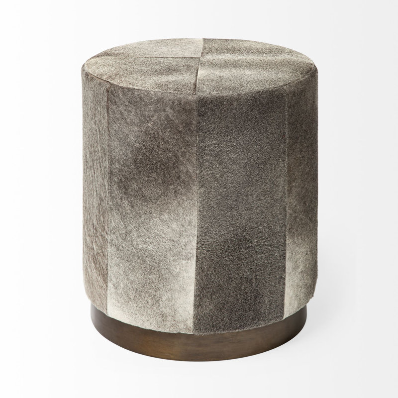 Studdard Leather Ottoman