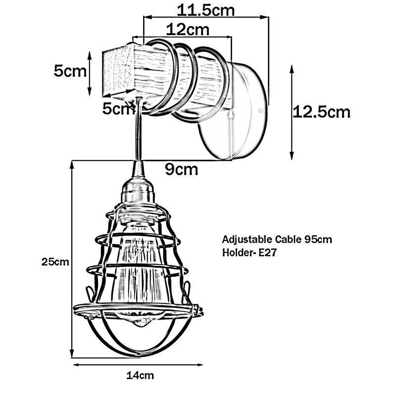 Hernandes Armed Sconce