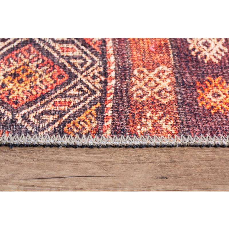 Luxurious Machine Washable Carpet, 100% Polyester, 7.5 x 10.8 Feet | Pile Height: 0.2 Inches, 1850 g/m² | Recycled Poly Cotton Underside, Easy Care, Perfect for Living Room & Bedroom, Soft & Durable Design
