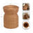 Round Rattan Lift-Top Side Table