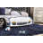 Modern Novelty Style Twin Bed Police Car Design With LED Lights