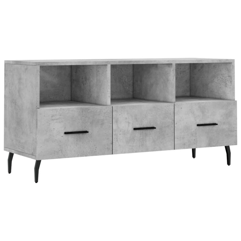 Dutson TV Stand for TVs up to 43", Concrete Grey