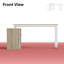 Ensemble de 2 tables réglables Verlynn-1710038286