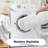 1 Pc Non-Slip Soft Plush Shaggy Striped Bathroom Rugs-1475401471-1475401464