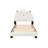 Cute Bed Frame With Bear Design Headboard