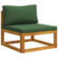 Ensemble de canapés vidaXL 4 pièces en bois d'acacia massif naturel-1757465235-1757465262