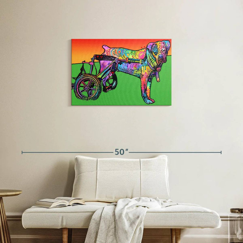 Brampt Ospa On Wheels, 20" H x 30" W