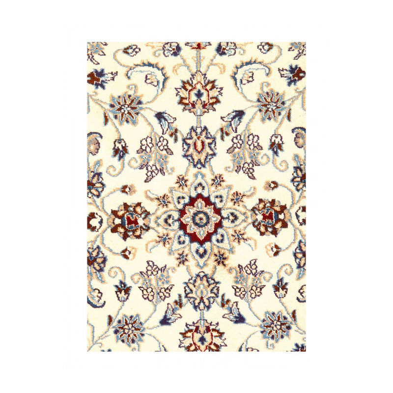 Tapis en laine d'agneau unique 5 pi x 3 pi Iema