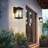 Bostock Classic 12.2" Aluminum Outdoor Wall Light 1-Light Waterproof-2094296224