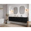 Flottant 84 po Roswell X P 22 po De salle de bain Quartz gris perle-101466543
