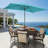 Rectangular Patio Umbrella with Crank (Without base)-212438285