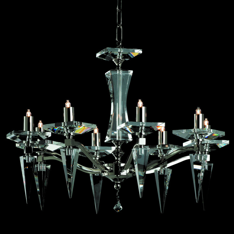 Lovettsville 8 - Light Candle Style Chandelier