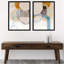 «Desert Rockfalls - lot de 2» par Grace Popp, impressions murales encadrées-61592861-61592862