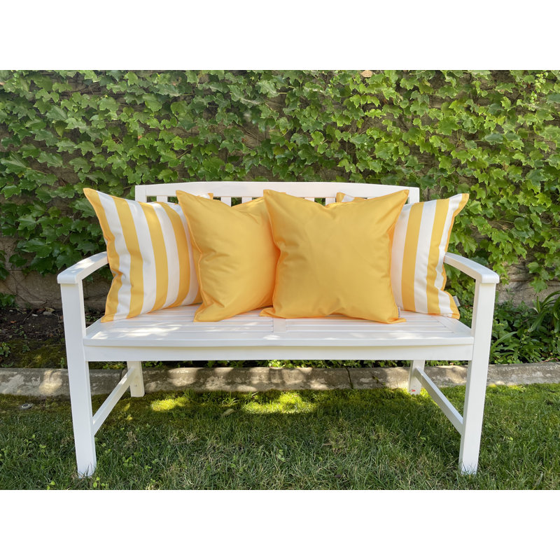 Solid Outdoor Accent Pillow Covers, Somoan Sun