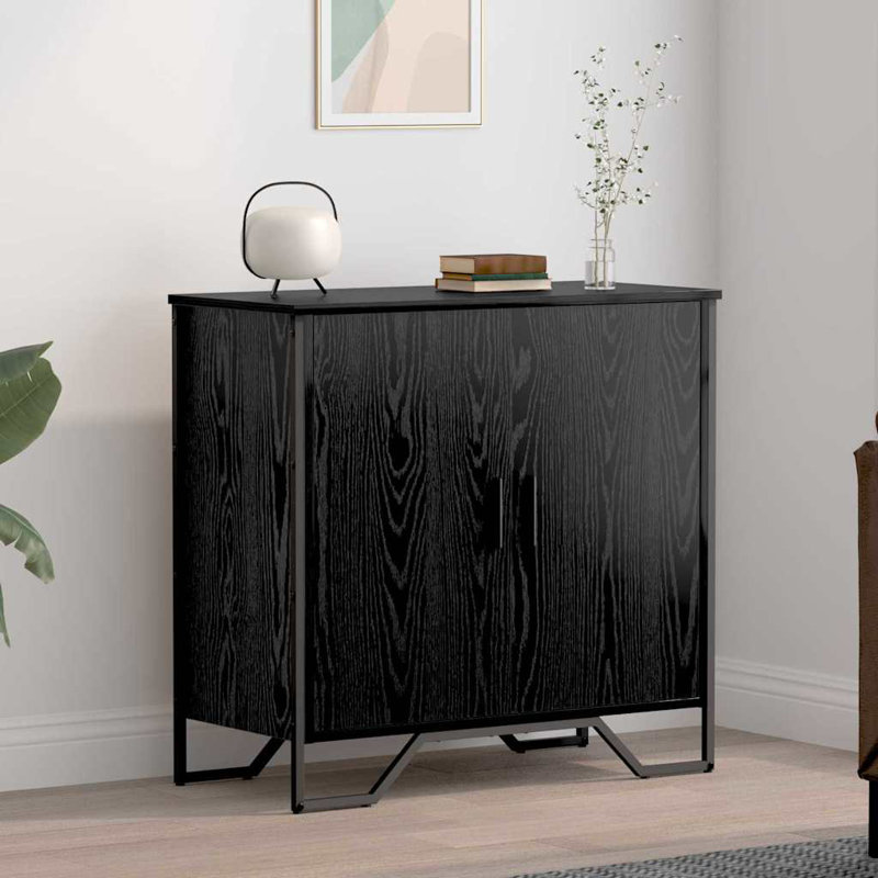 Accent Cabinet, Black Oak