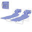Chaises longues pliantes Garden 2