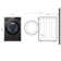 LG 4.5 cu. ft. Ultra Large Capacity Smart wi-fi Enabled Front Load Washer with TurboWash 360° and Built-In Intelligence