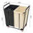 Large Rolling Laundry Hamper with Wheels-105503788
