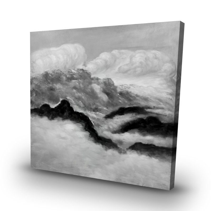 clouds - 32"x32" art on canvas