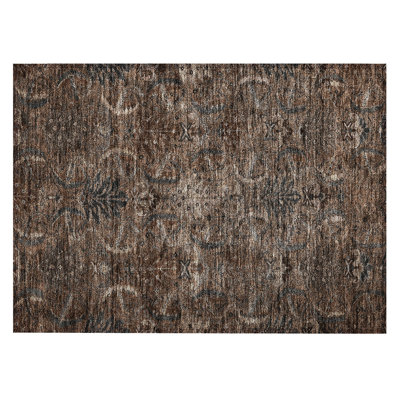 Chayil Machine Washable Indoor/Outdoor Rug