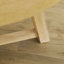 Round Solid Wood Dining Table-1460900603