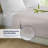 100% Organic Viscose From Bamboo Flat Sheet Only, 300 Thread Count, Extra Wide, Cooling & Breathable, Double Stitching, Bedding Sheet - Gift-Ready Packaging (Dove Gray)-111656268-111656278