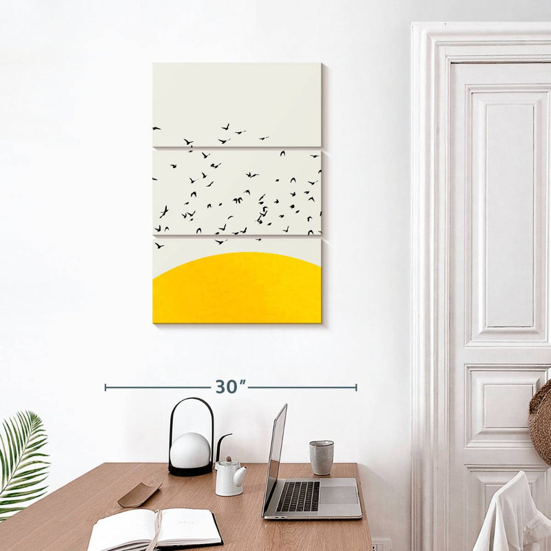 Oberle A Thousand Birds, 32" H x 20" W
