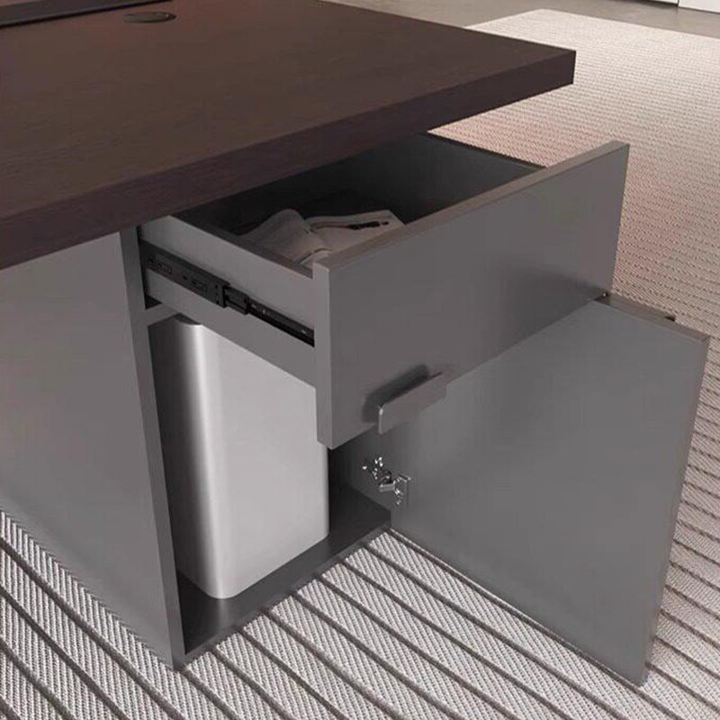 Bureau moderne, minimaliste et élégant, 29.92" H x 78.74" W x 23.62" D