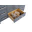 Base de meuble-lavabo simple 47,1 po seulement en blanc-88802340