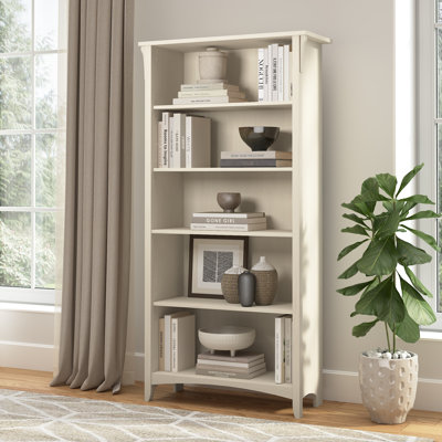 Khadesha 5 Shelf 63" Standard Bookcase