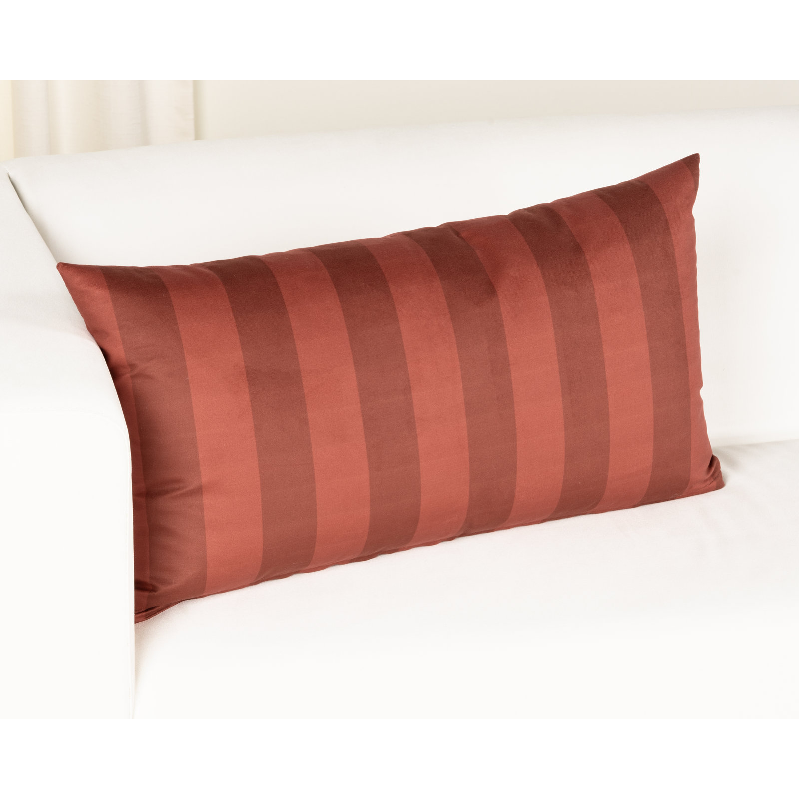 Throw Pillow, Polyfill, Red, 26" x 14"