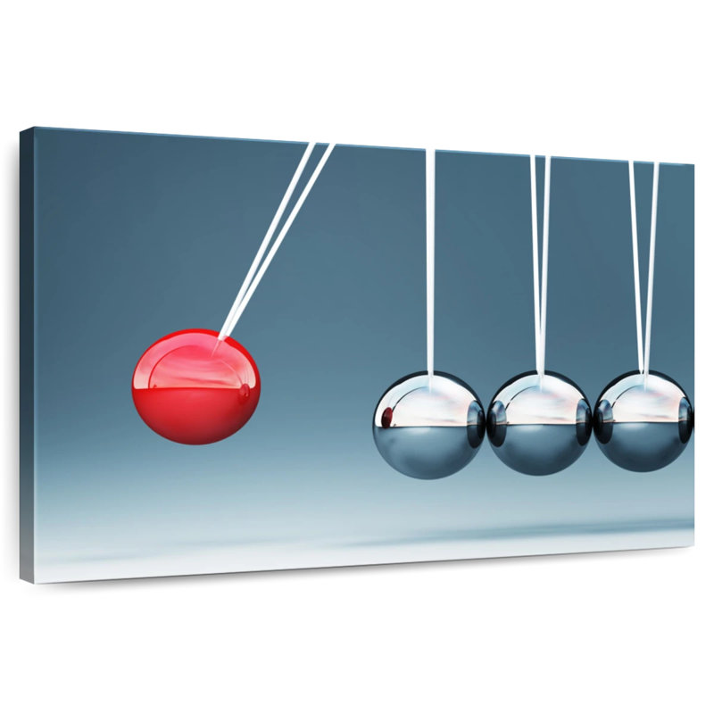 Keiri Newton's Cradle Spheres, 8" H x 12" W