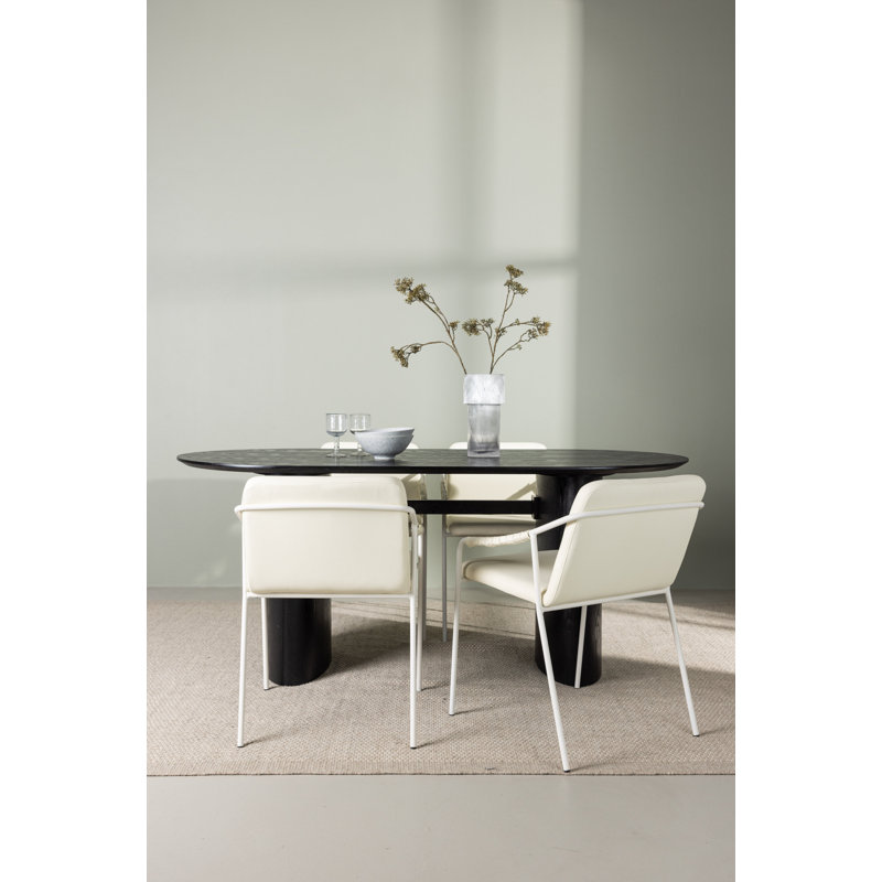 Cavanaugh 4 - Person Dining Set, Black