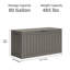 Boîte de rangement en résine Balconera-126754759-98982146