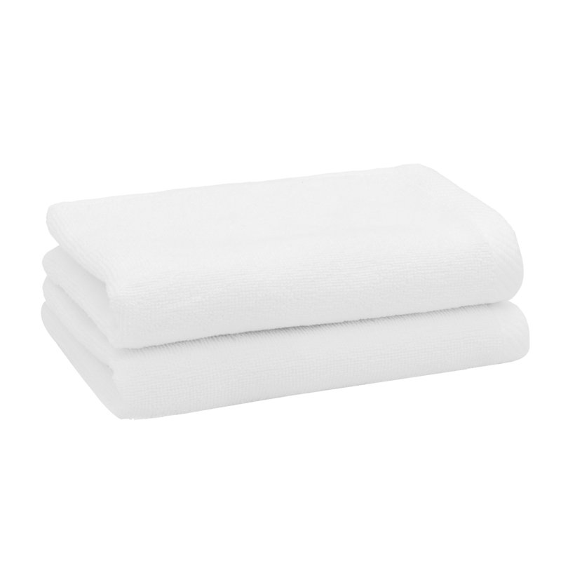  Essuie-mains en coton turc, Blanc, 2