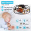 Ventilateur de plafond de style lanterne de style campagnard à 4 lumières avec lumière, télécommande et à intensité variable, 6 réglages de vitesse et minuterie, pour la chambre à coucher, la cuisine et le salon (ampoule incluse)