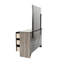 DRESSER en chêne gris, commode moderne à 7 tiroirs, chêne gris