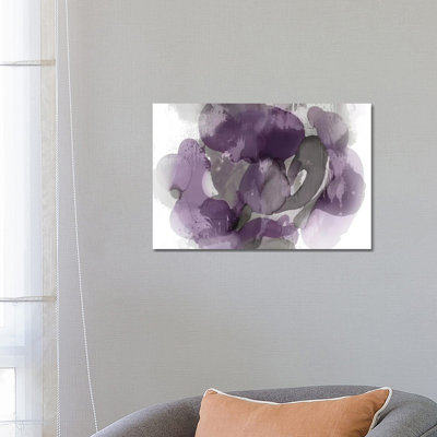Amethyst Flow I by Kristina Jett - Wrapped Canvas Painting