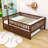 Aldora Wood Daybed with Twin Trundle and Fence Guardrails-2024933908-2024933910