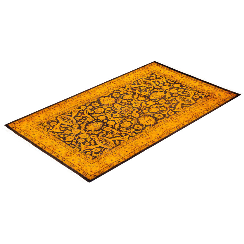 Fine Vibrance One-of-a-Kind 3' 1" X 5' 5" Hand Knotted Area Rug