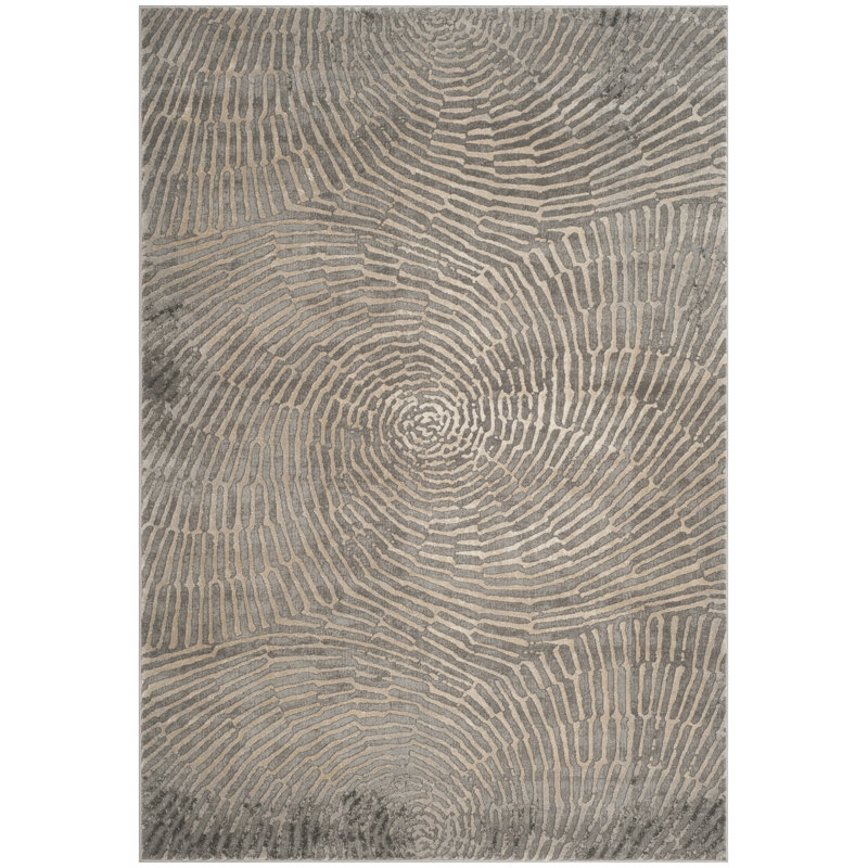 Wendi Performance Abstract Rug, Rectangle 5'3" x 7'6"