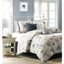 Édredon en coton grand - bleu avec détails de broderie de 270G / m2-120478298