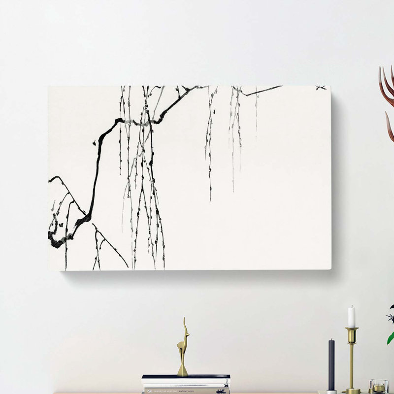 Tree Branches by Watanabe Seitei - Wrapped Canvas, 35cm H x 50cm W x 3cm D