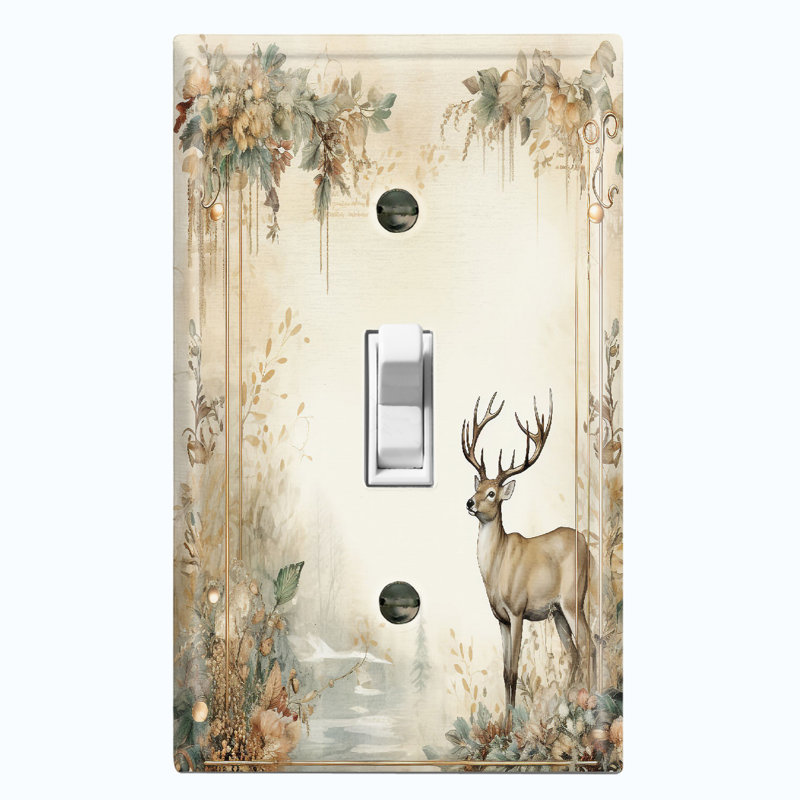 1 - Gang Toggle Light Switch Standard Wall Plate