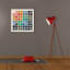  «Retro Color Graph» par Wild Apple Portfolio, art mural sur toile, 26 po x 26 po