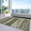 Tapis olive intérieur / extérieur lavable à la machine Christain ACN1284-109531943